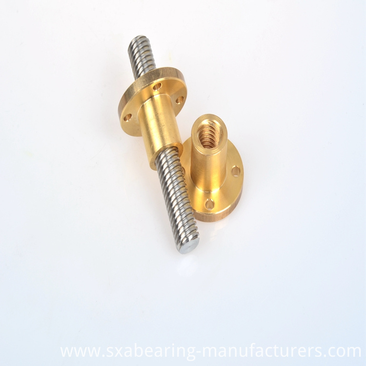 12mm Screw with Brass Nut Tr12